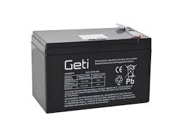 E-shop Batérie olovená 12V 7.0Ah Geti (konektor 4,75 mm)