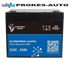 E-shop Lithium Batéria ULTIMATRON LiFePO4 Smart BMS 12.8V, 54Ah, 10 kg