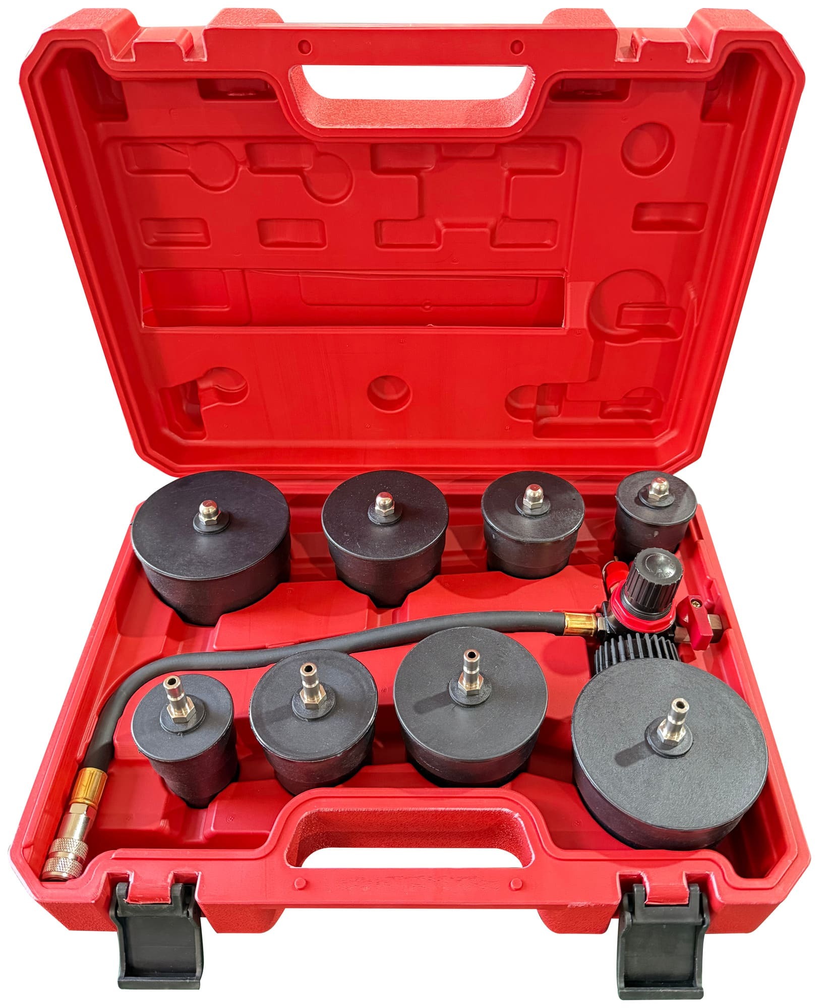 E-shop Sada pro testování těsnosti turbodmychadla MECHANIC LEAK TESTER 1, 9 ks SIXTOL