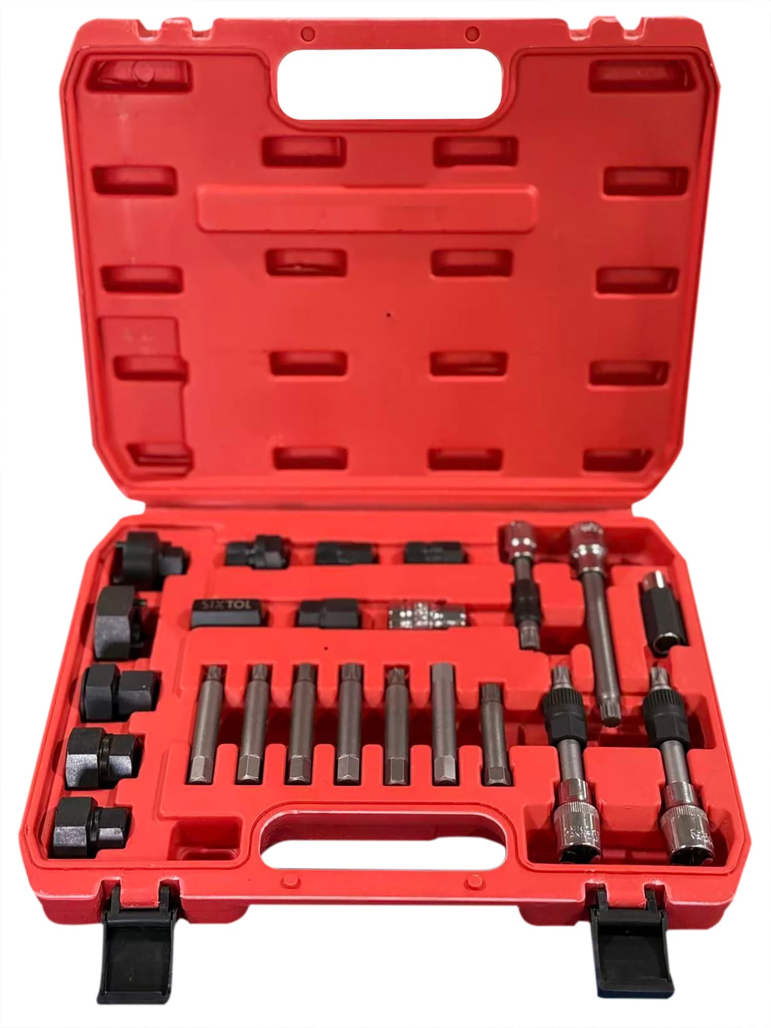 E-shop Sada na montáž a demontáž řemenic alternátoru MECHANIC PULLEY SET 3, 24 ks SIXTOL