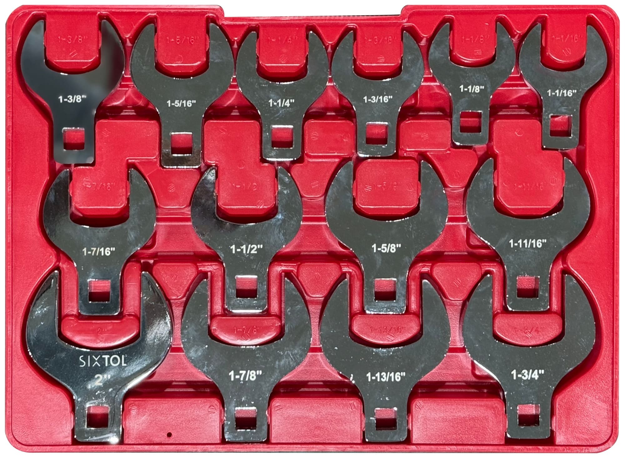 E-shop Sada vyměnitelných stranových klíčů MECHANIC WRENCH SET 5, 1/2", 14 ks SIXTOL