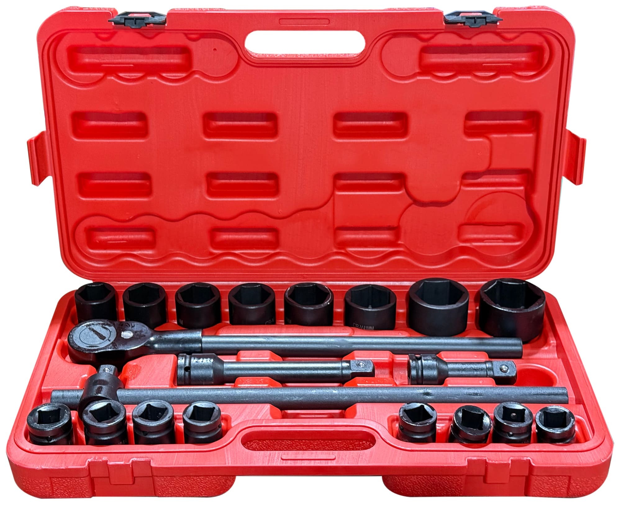 E-shop Sada nástrčných hlavic s ráčnou MECHANIC WRENCH SET 2, heavy-duty, 21 ks SIXTOL