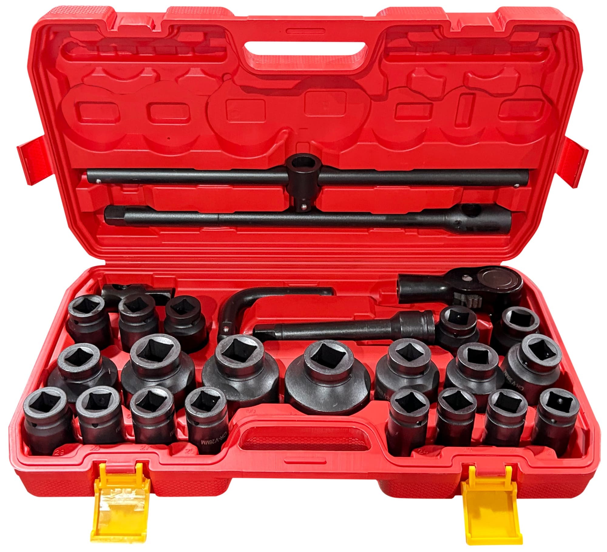 E-shop Sada nástrčných hlavic MECHANIC WRENCH SET 3, heavy-duty, 26 ks SIXTOL