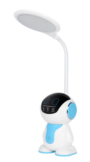 E-shop Stolná lampa detská s reguláciou REBEL KOM1017, robot