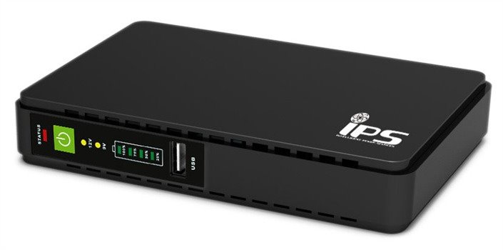 E-shop MW Power Záložný zdroj IPS RouterUPS-30 DC 30W, 5V/9V/12V 8800mAh