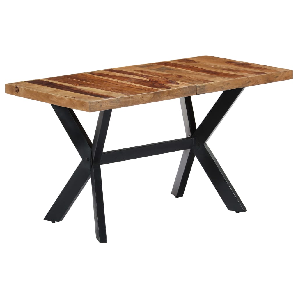 E-shop Multidom Jedálenský stôl 140x70x75 cm masívne akáciaové drevo