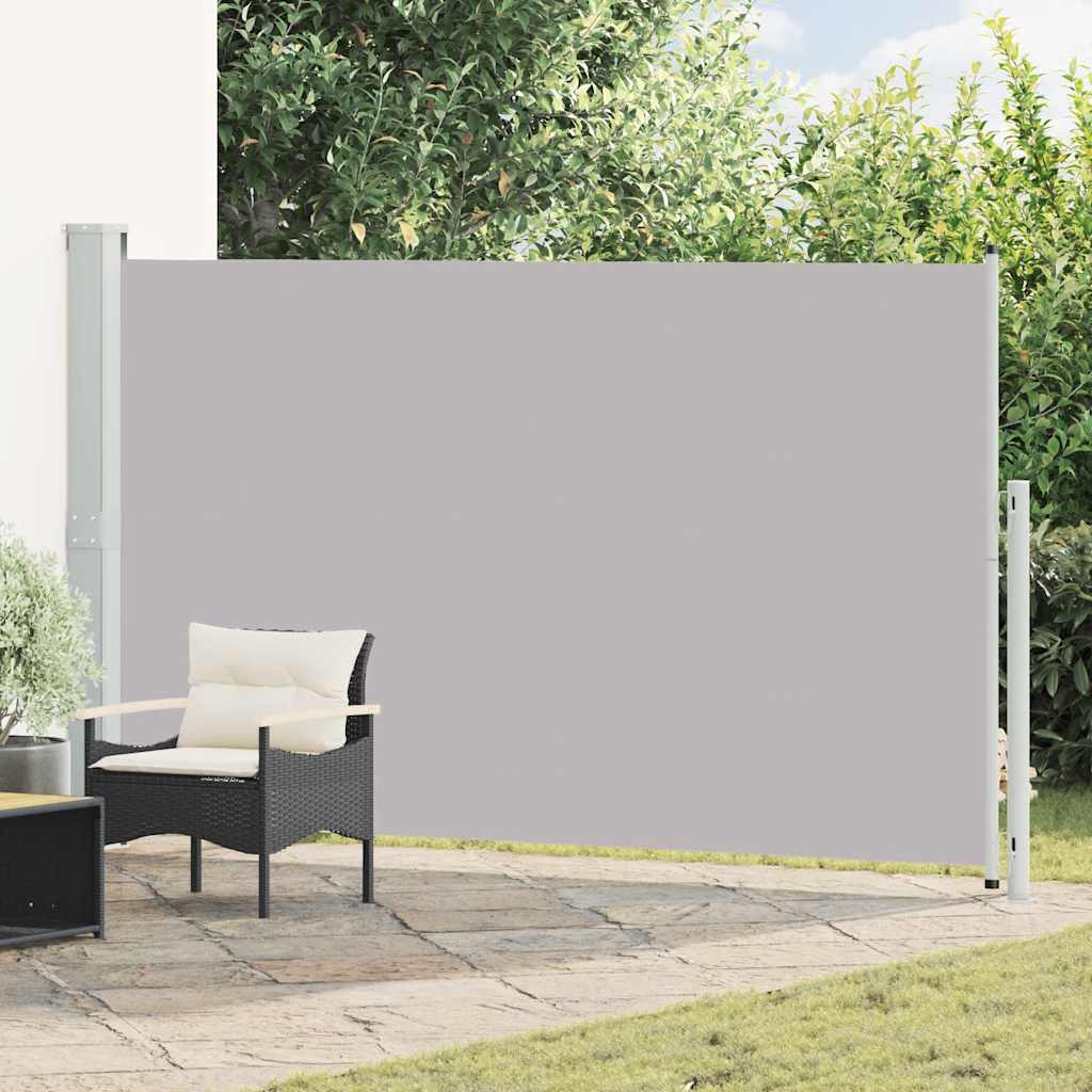 E-shop Multidom Zaťahovacia bočná markíza na terasu 180x300 cm, sivá