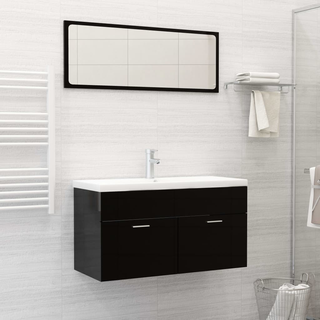 E-shop Multidom Vstavané umývadlo s batériou 91x39x18 cm keramika biele