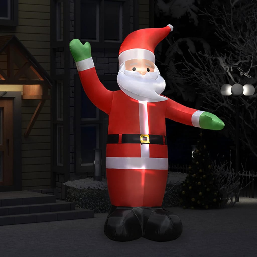 Multidom Nafukovací Santa Claus s LED vianočná dekorácia IP44 3 m