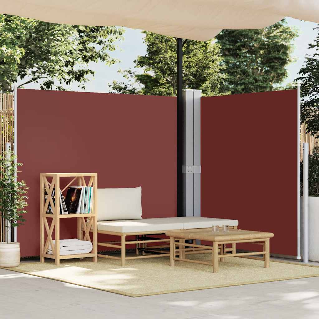 E-shop Multidom Zaťahovacia bočná markíza hnedá 180x600 cm