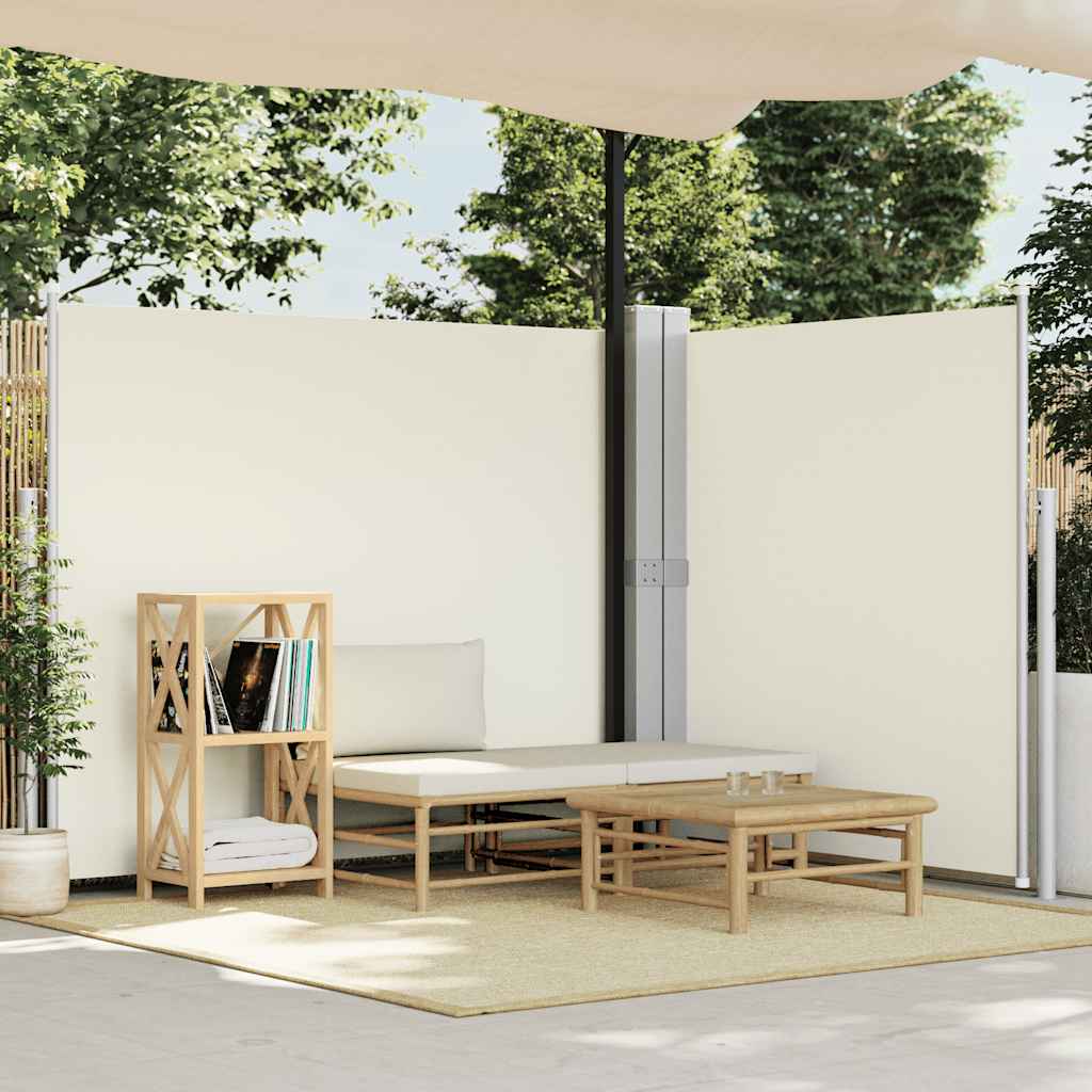 E-shop Multidom Zaťahovacia bočná markíza krémová 180x600 cm