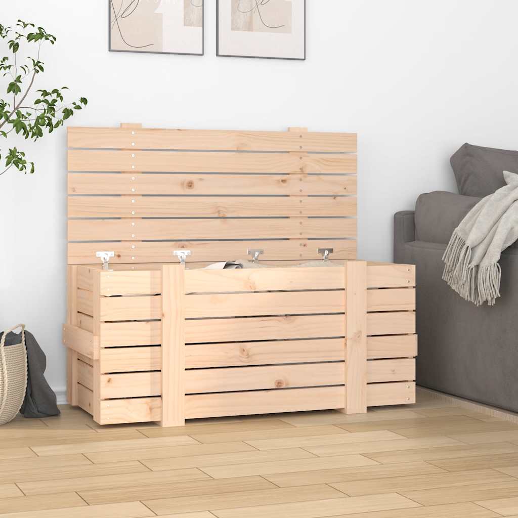 E-shop Multidom Úložný box 91x40,5x42 cm masívna borovica
