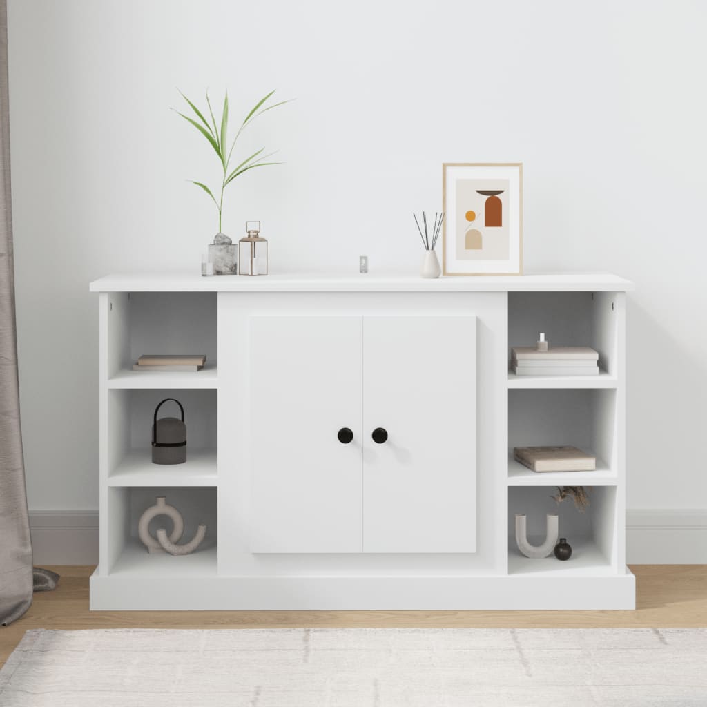 E-shop Multidom Komoda biela 100x35,5x60 cm spracované drevo