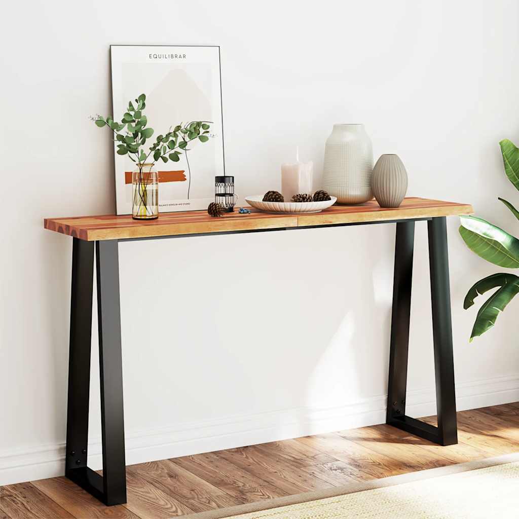E-shop Multidom Záhradná lavička so živou hranou 140x40x80 cm akáciový masív