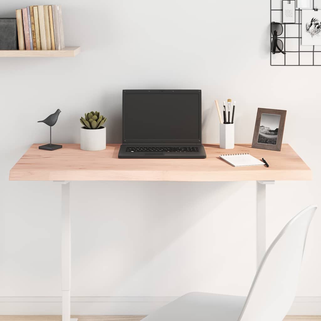 E-shop Multidom Stolová doska 100x50x(2-4) cm neošetrený dubový masív