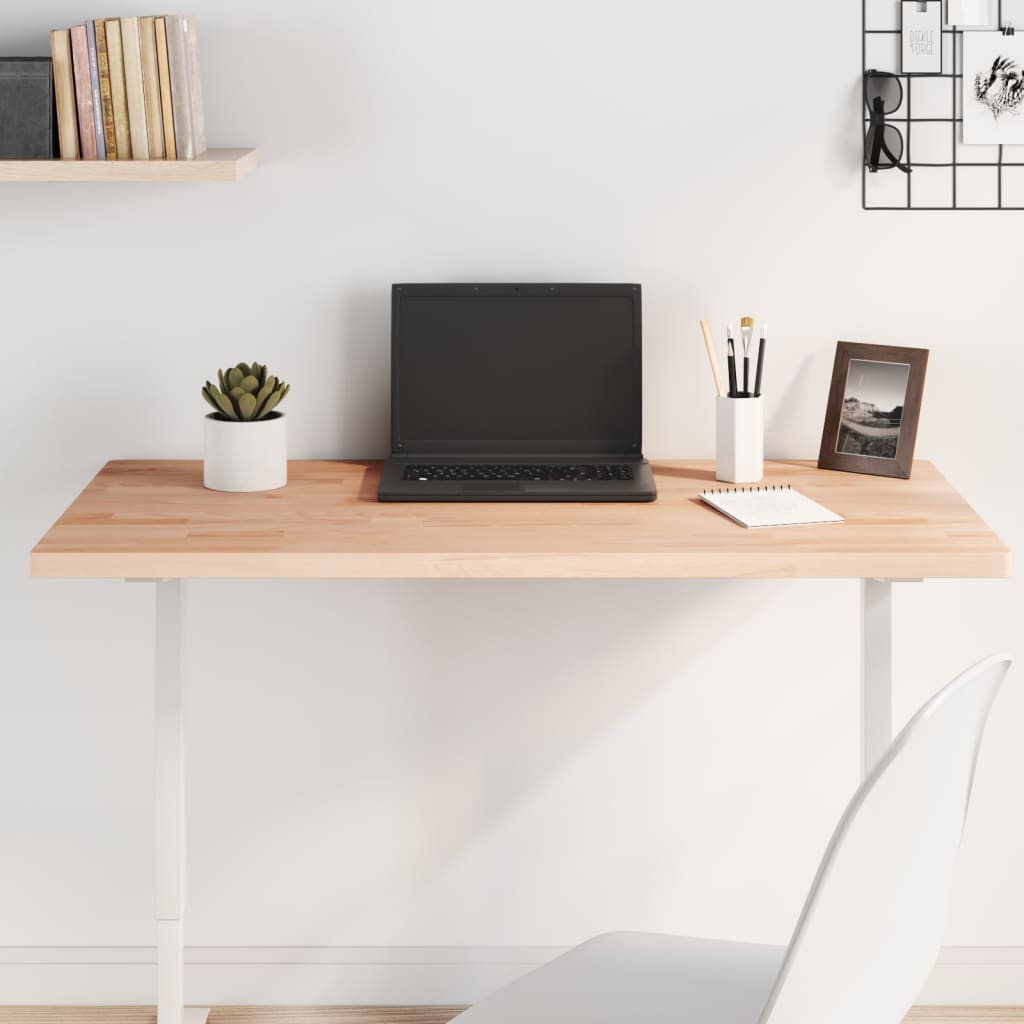 E-shop Multidom Stolová doska 100x60x2,5 cm obdĺžniková masívny buk