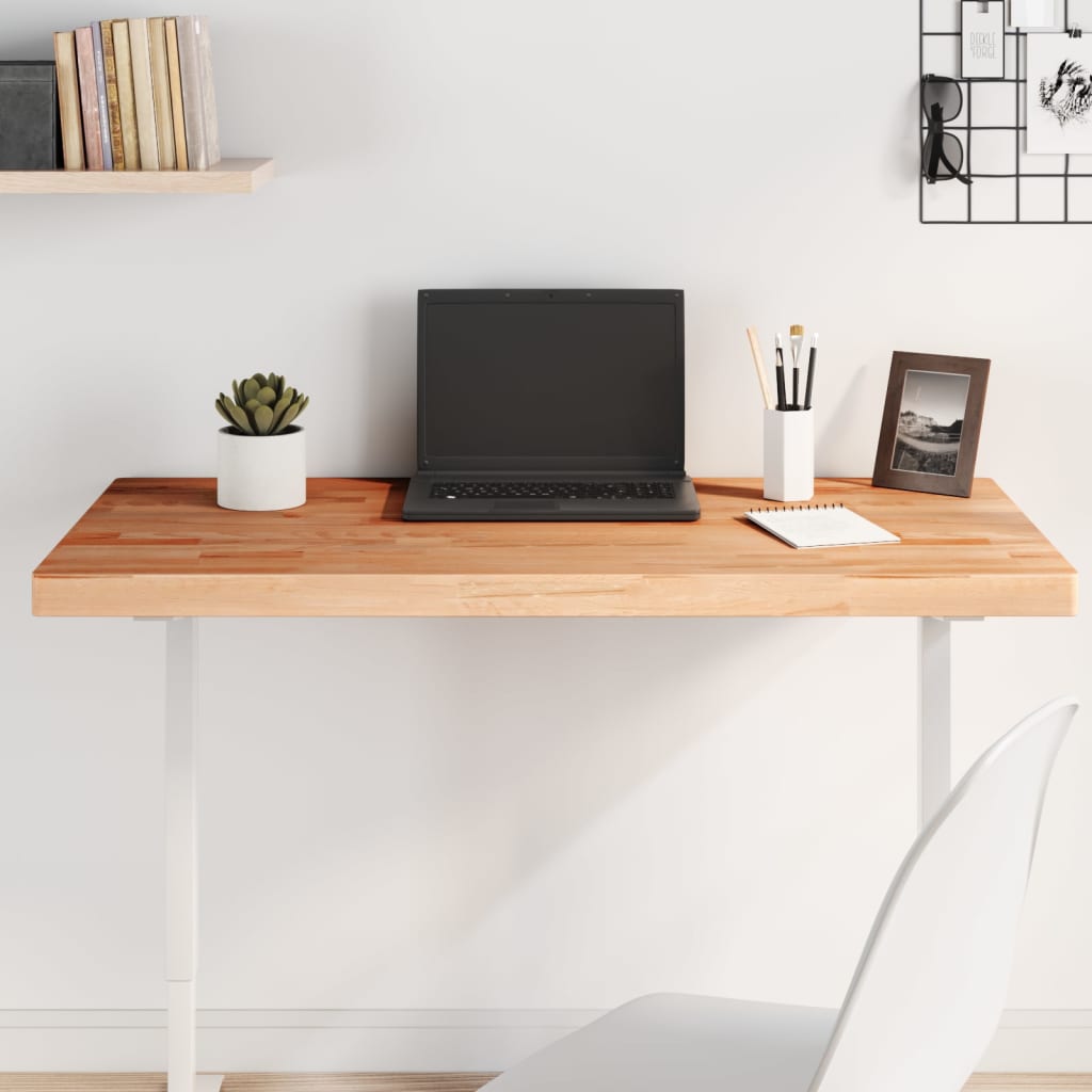 E-shop Multidom Stolová doska 100x60x4 cm obdĺžniková masívny buk