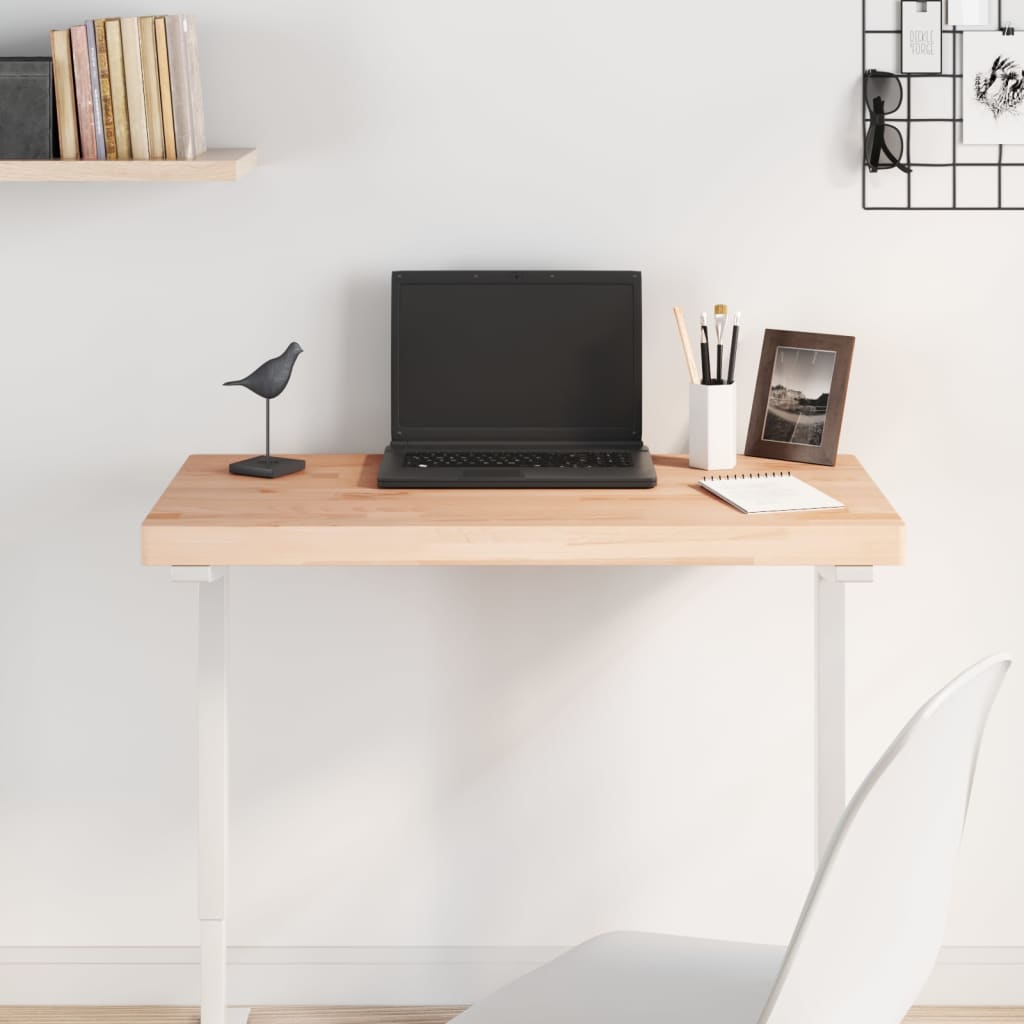 E-shop Multidom Stolová doska 100x50x4 cm obdĺžniková masívny buk