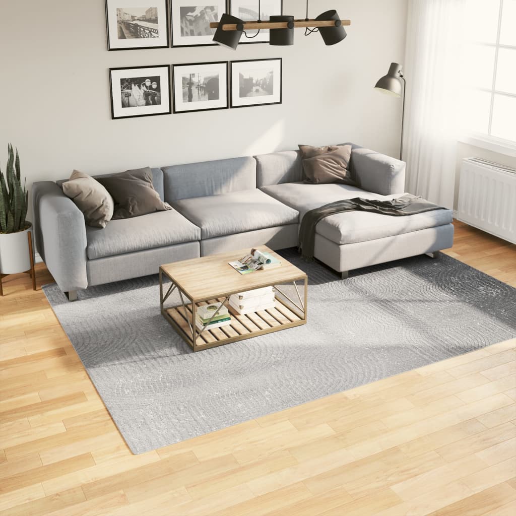 E-shop Multidom Koberec IZA krátky vlas škandinávsky vzhľad sivý 200x280 cm