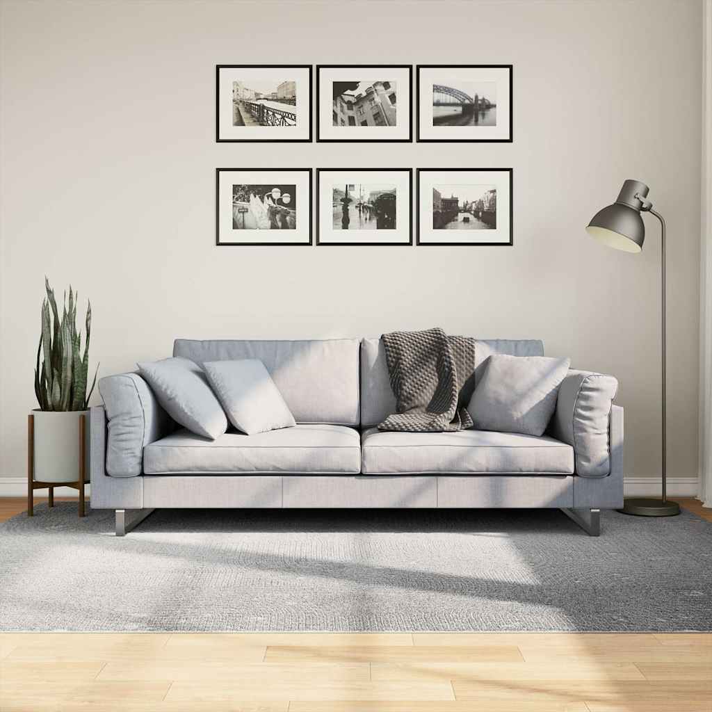 E-shop Multidom Koberec IZA krátky vlas škandinávsky vzhľad sivý 160x230 cm