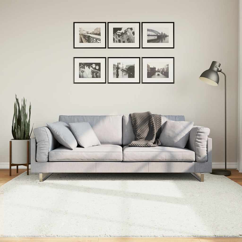 E-shop Multidom Koberec OVIEDO, krátky vlas, krémový 200x200 cm