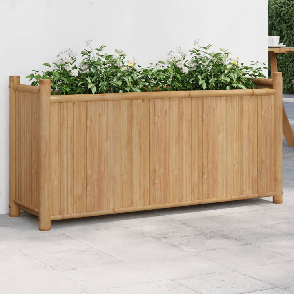 E-shop Multidom Kvetináč 100x30x50 cm bambus