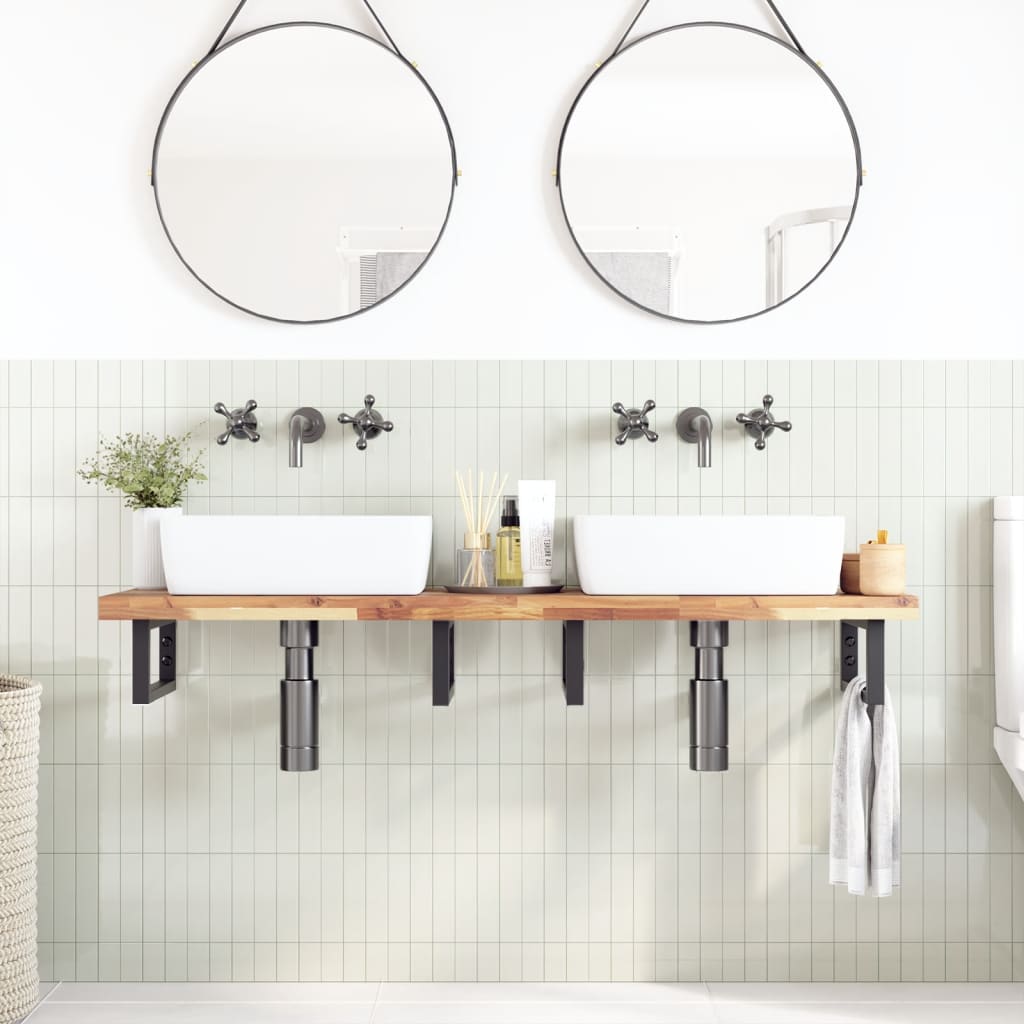 E-shop Multidom Stolová doska 140x40x4 cm obdĺžnik masívna akácia