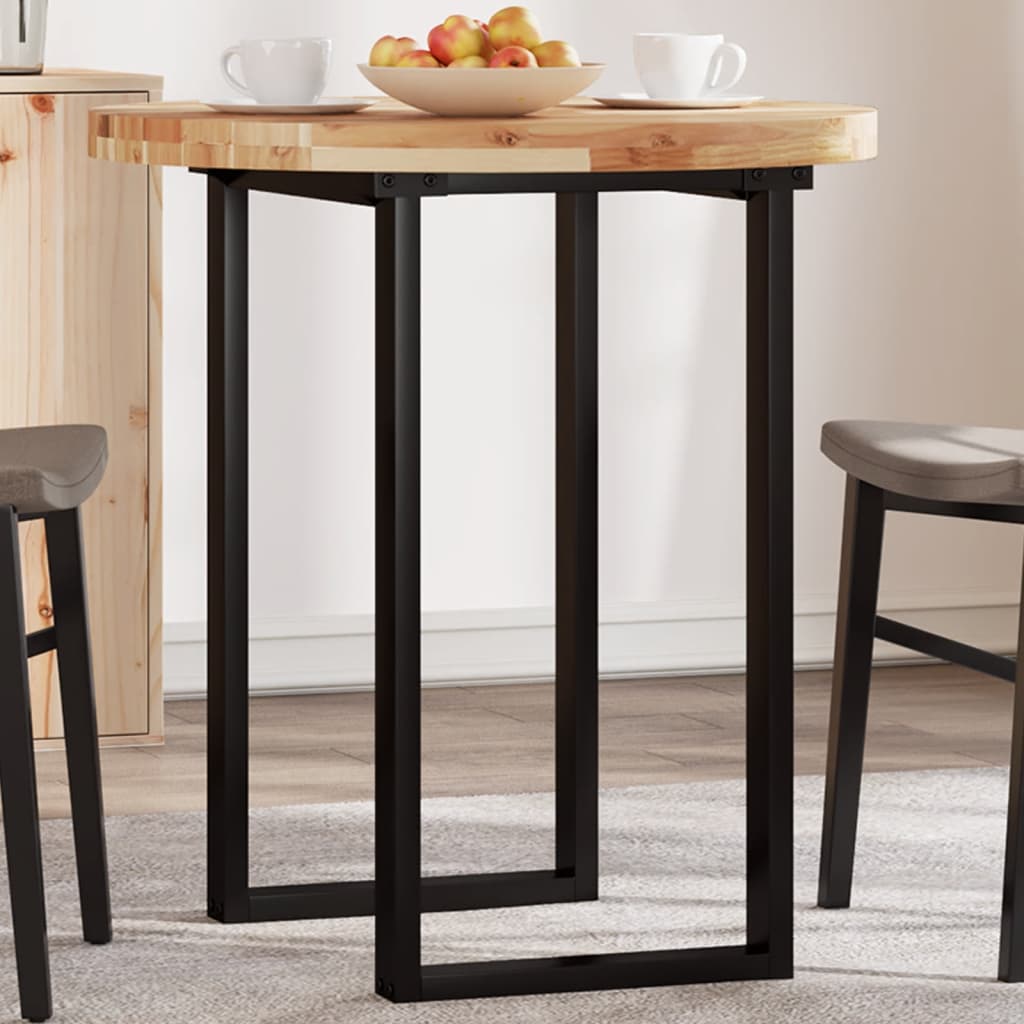 E-shop Multidom Stolová doska okrúhla Ø70x4 cm masívne akáciové drevo