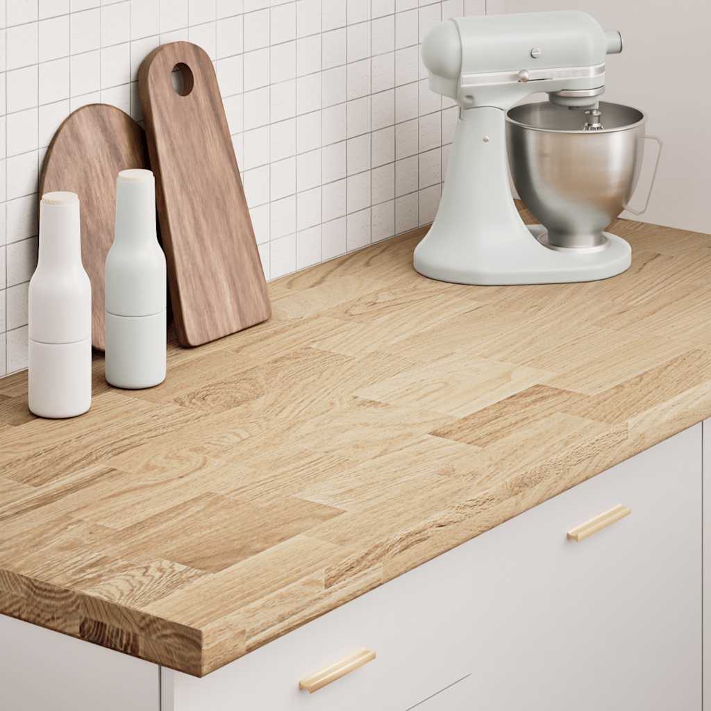 E-shop Multidom Kuchynská pracovná doska 140x63,5x4 cm dubový masív obdĺžnikový