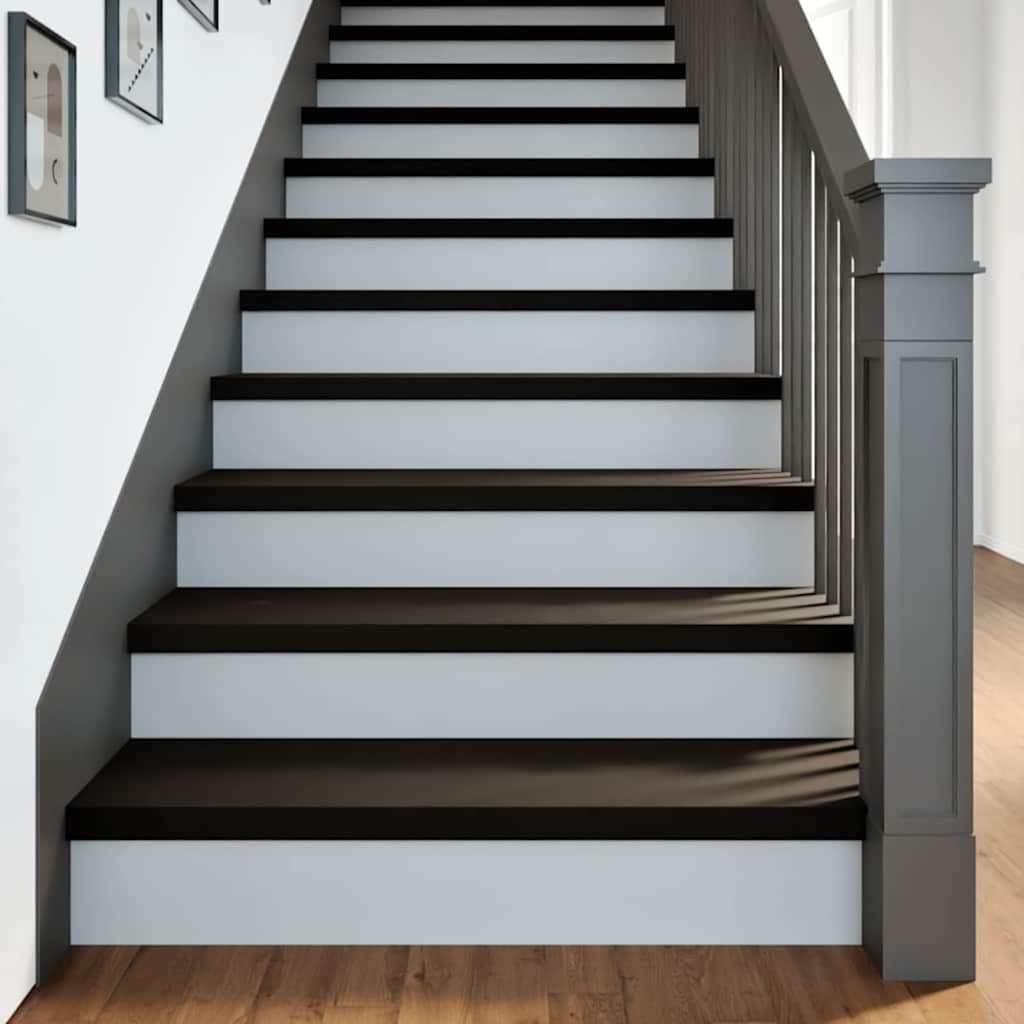 E-shop Multidom Schodiskové stupne 16 ks tmavohnedá 90x25x2 cm dubový masív