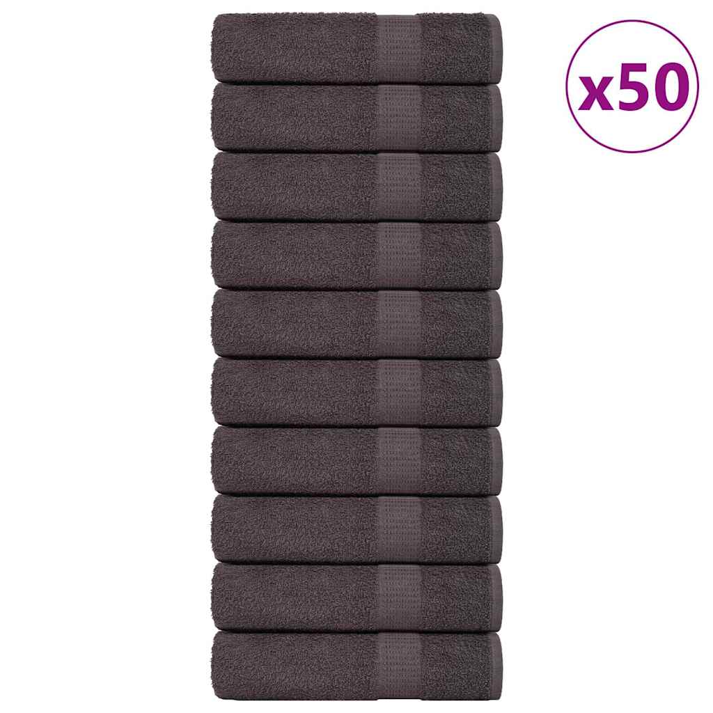 E-shop Multidom Utierky na ruky FROGN 50 ks antracitové 50x100 cm 360 g/m²