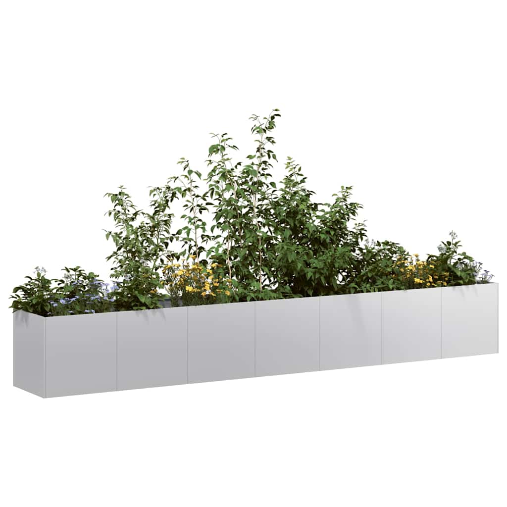 E-shop Multidom kvetináč 280x40x40 cm Pozinkovaná oceľ