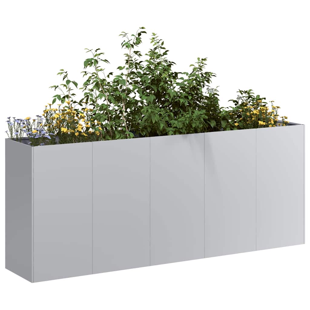 E-shop Multidom kvetináč 200x40x80 cm Pozinkovaná oceľ