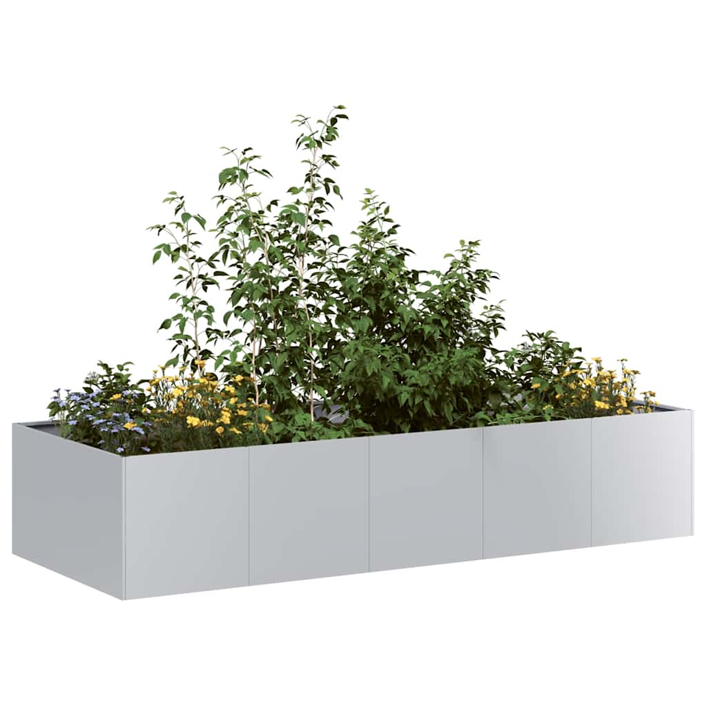 E-shop Multidom Záhradný kvetináč 200x80x40 cm, pozinkovaná oceľ