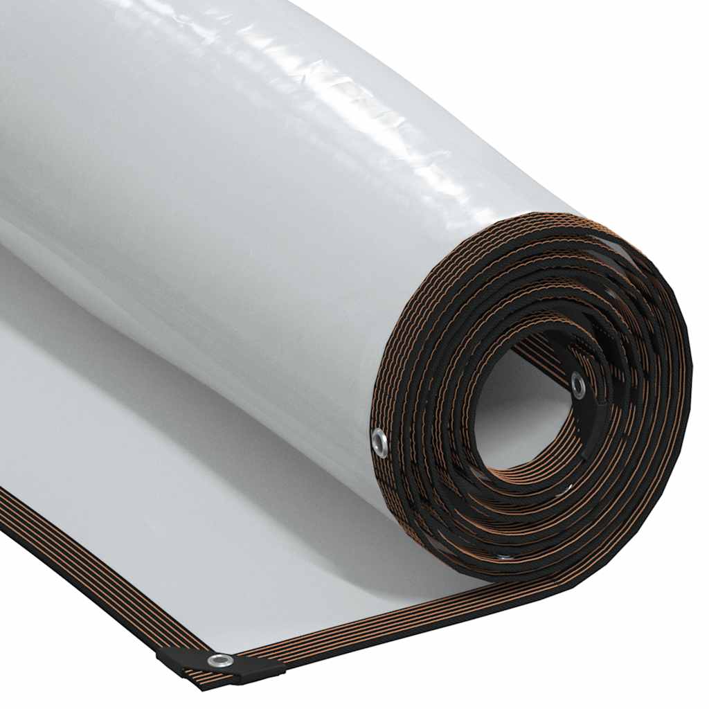 E-shop Multidom Priehľadná plachta s okami 8x10 m Polyetylén