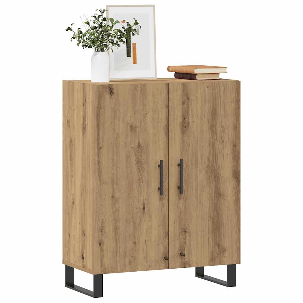 E-shop Multidom Komoda dub artisan 69,5x34x90 cm kompozitné drevo