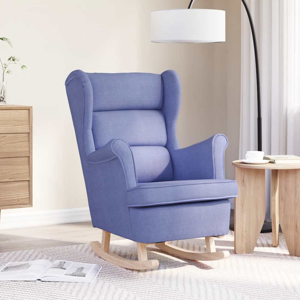 E-shop Multidom Hojdacie kreslo Jeans Blue 74x90x102 cm Látka