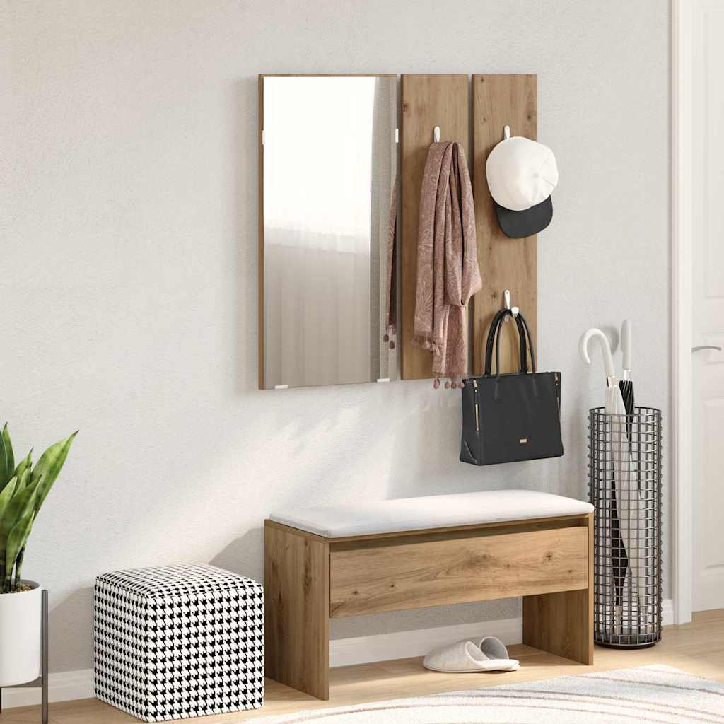 E-shop Multidom Sada nábytku do predsiene Artisan Oak Engineered Wood