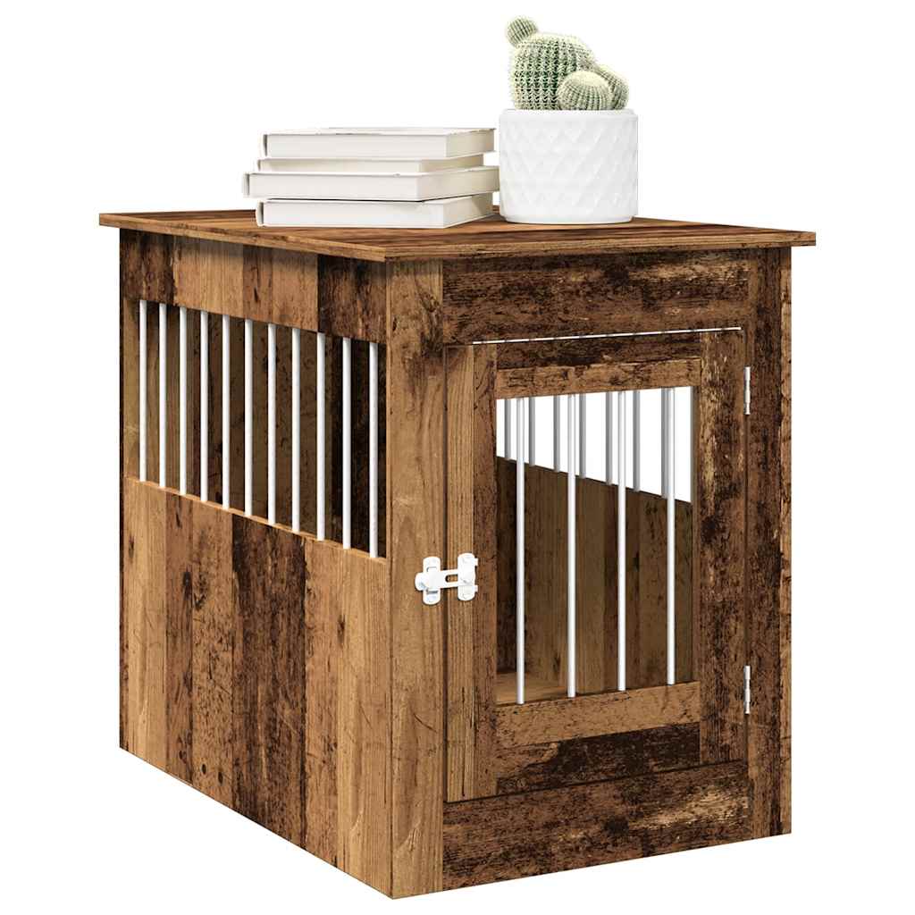 E-shop Multidom Nábytok do prepravky pre psa Old Wood 55x80x68 cm