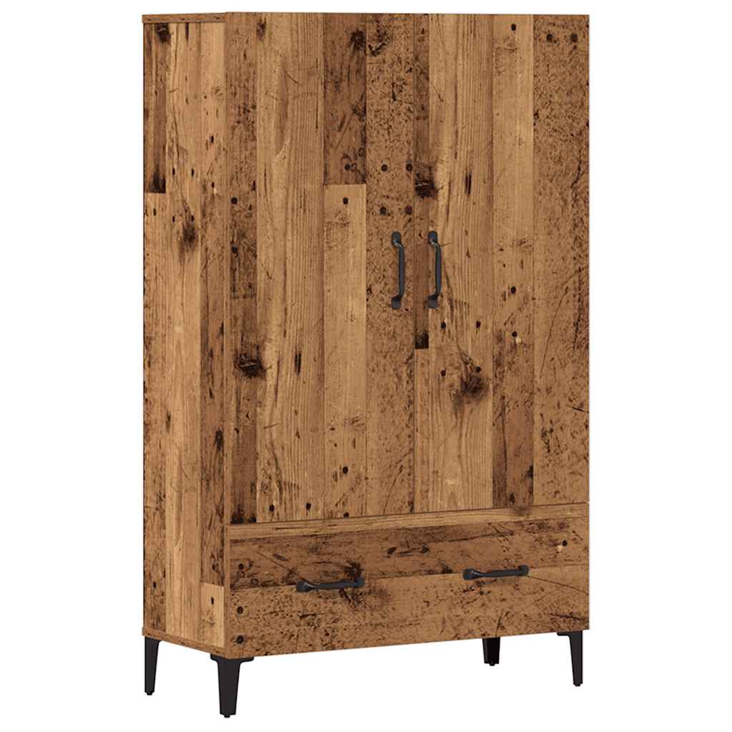 E-shop Multidom Highboard Old Wood 70x31x115 cm Engineered Wood