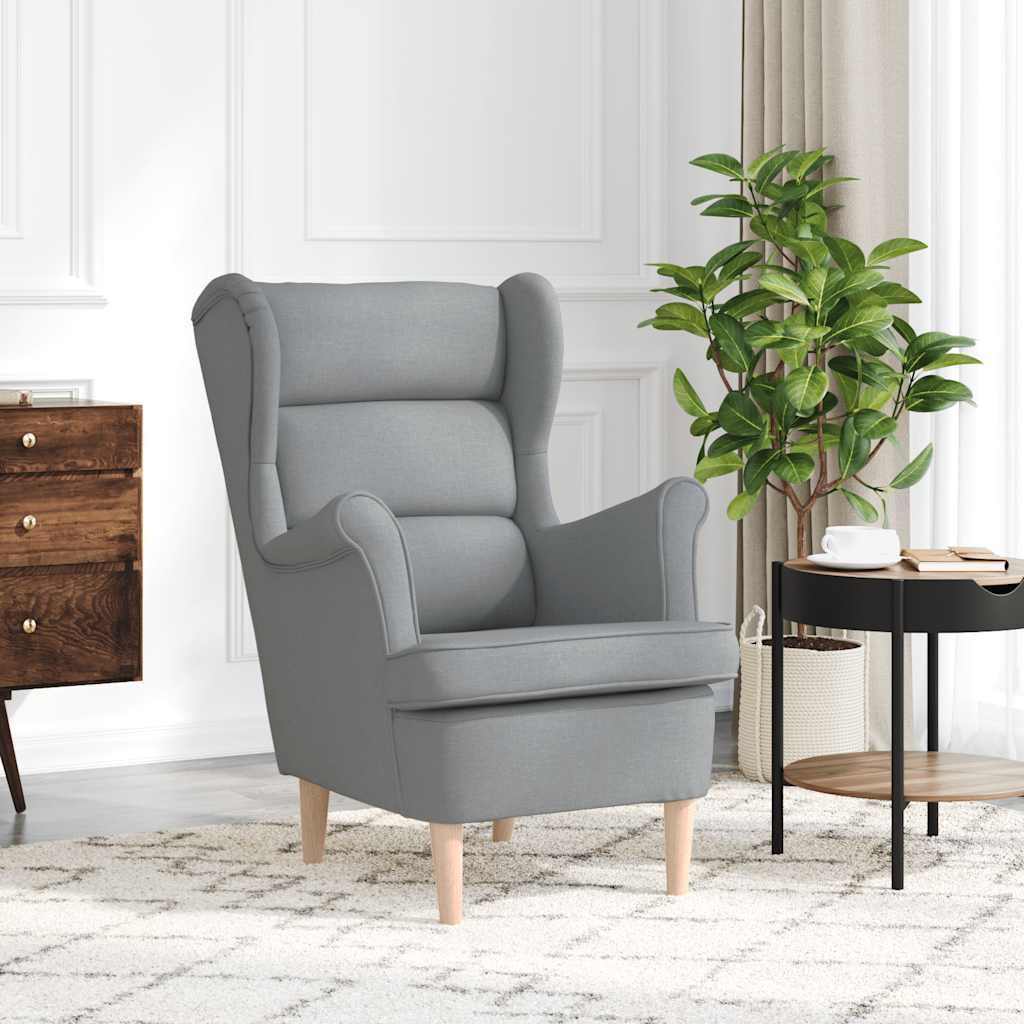 E-shop Multidom Kreslo Svetlosivá 74x84x100 cm Látka