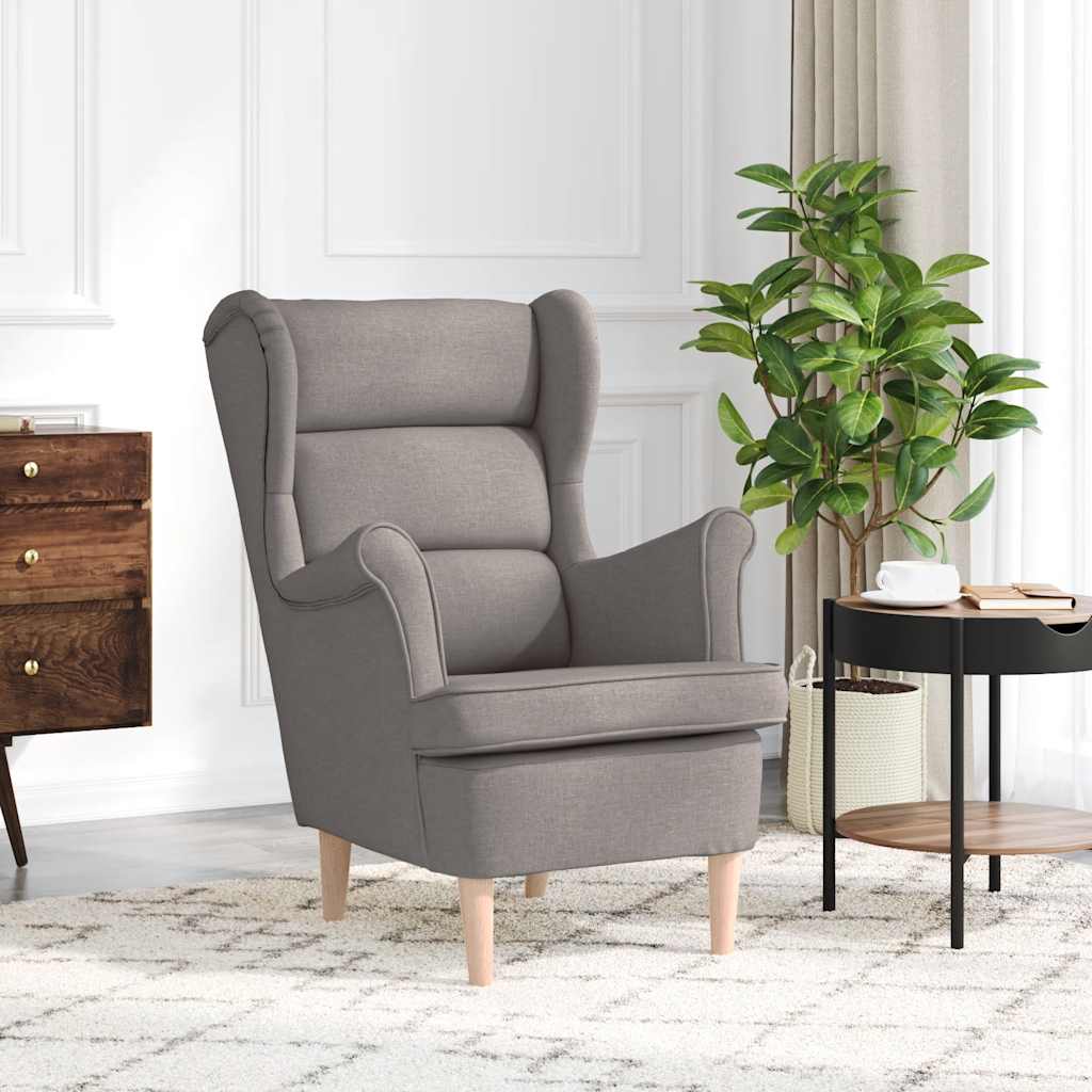 E-shop Multidom Kreslo Taupe 74x84x100 cm Látka