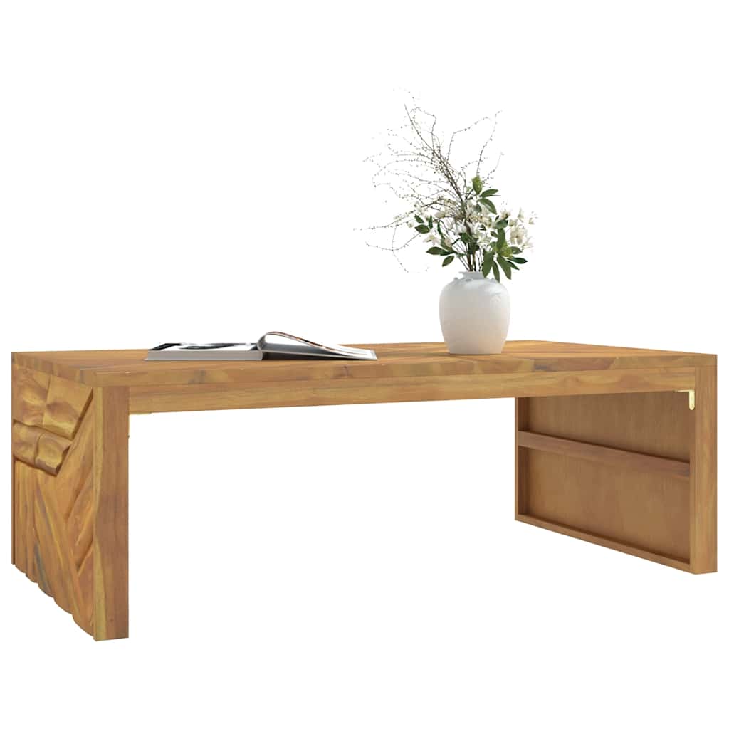 E-shop Multidom konferenčný stolík 110x60x38 cm Teakové masívne drevo