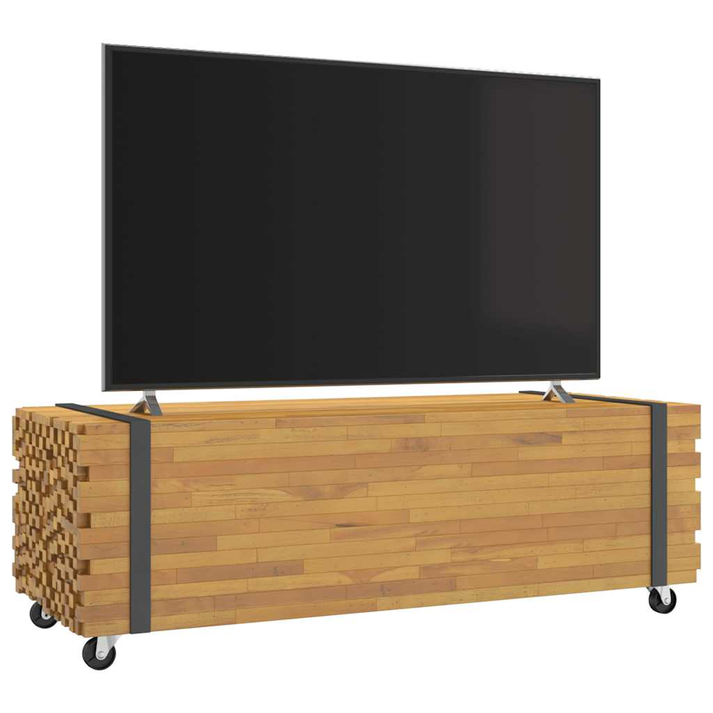 E-shop Multidom konferenčný stolík 110x45x35 cm Teakové masívne drevo