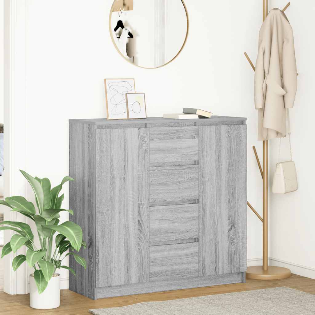 E-shop Multidom Komoda so zásuvkami, 100,5x35x98,5 cm, kompozitné drevo