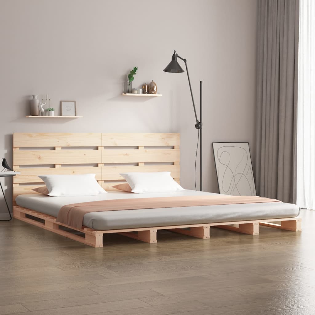 E-shop Multidom Posteľ bez matraca 140x190 cm borovicový masív