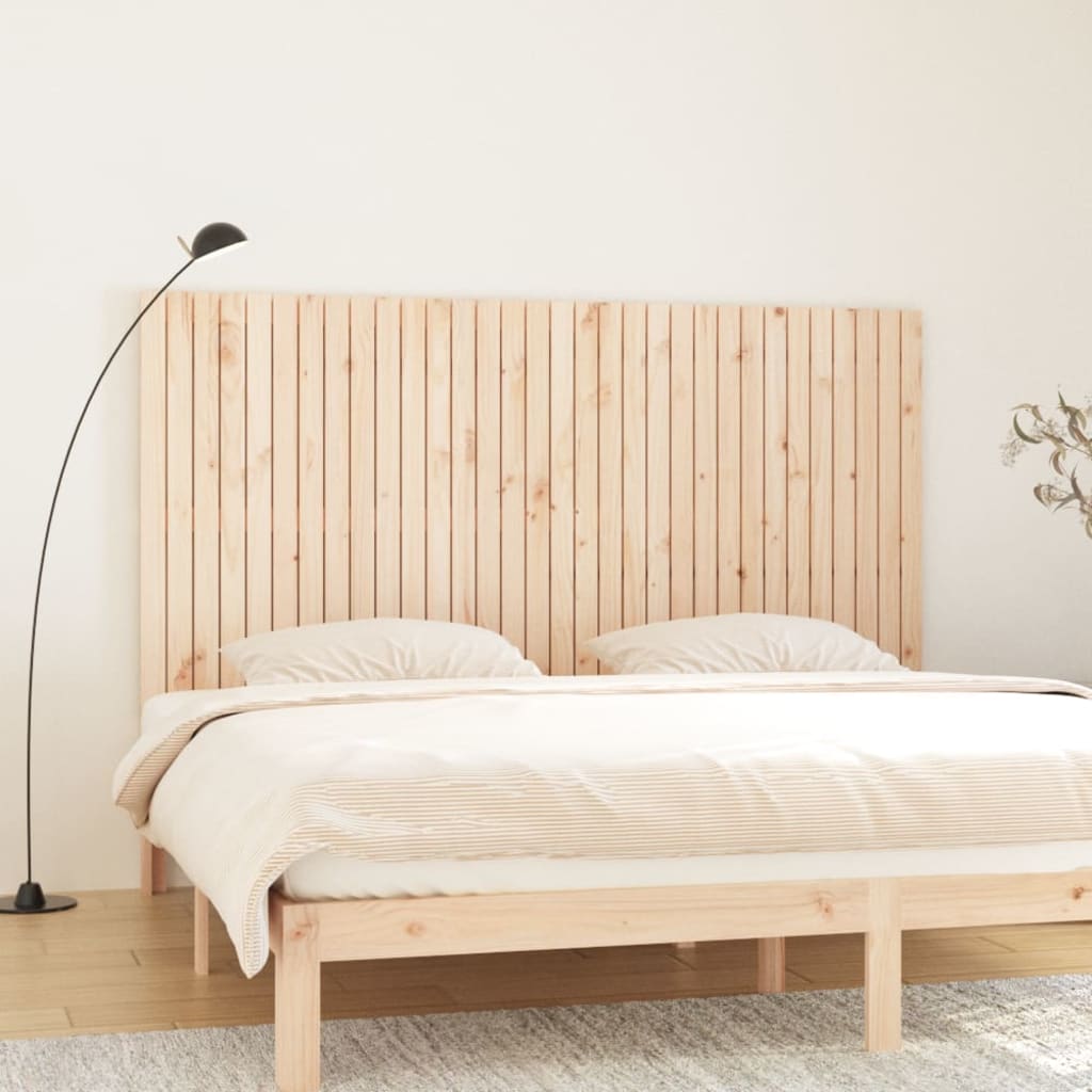 E-shop Multidom Nástenné čelo postele 204x3x110 cm masívna borovica