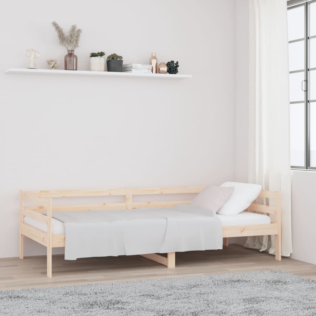 E-shop Multidom Denná posteľ s matracom 80x200 cm masívna borovica