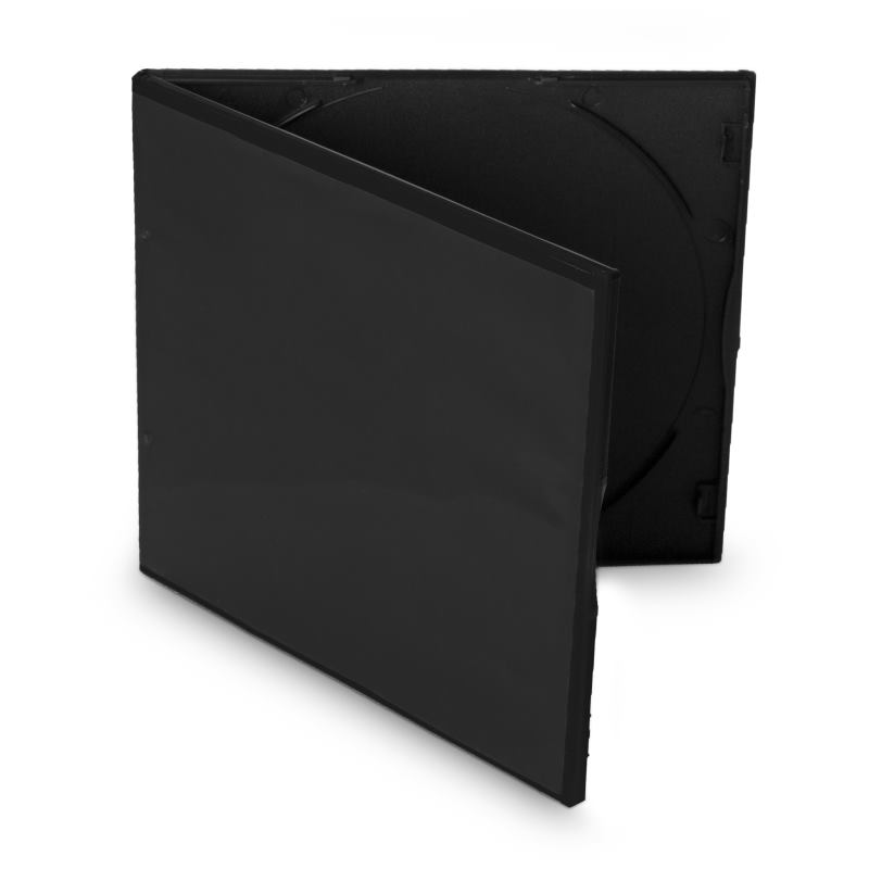 E-shop COVER IT Krabička na 1 VCD 5,2mm slim černý 10ks/bal