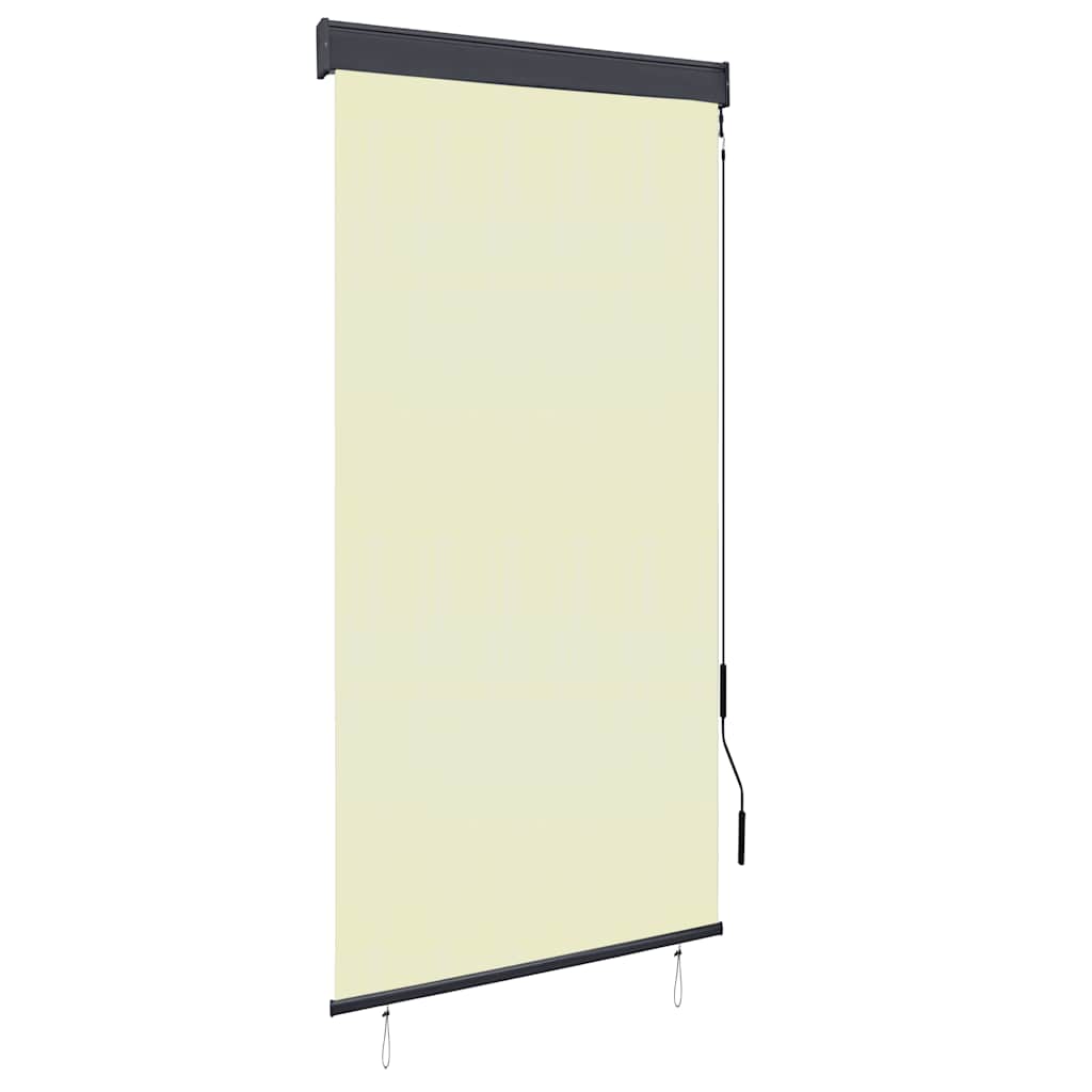 E-shop vidaXL Vonkajšia zatemňovacia roleta 100x250 cm krémová
